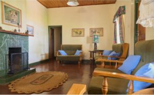 Lounge in Likhubula Forest Lodge